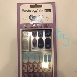 BT21 KOYA nail decals